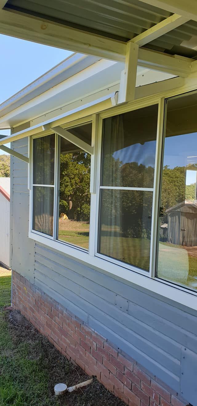 Glass Window with Fly Screen — North Coast Screens & Repairs in East Ballina, NSW