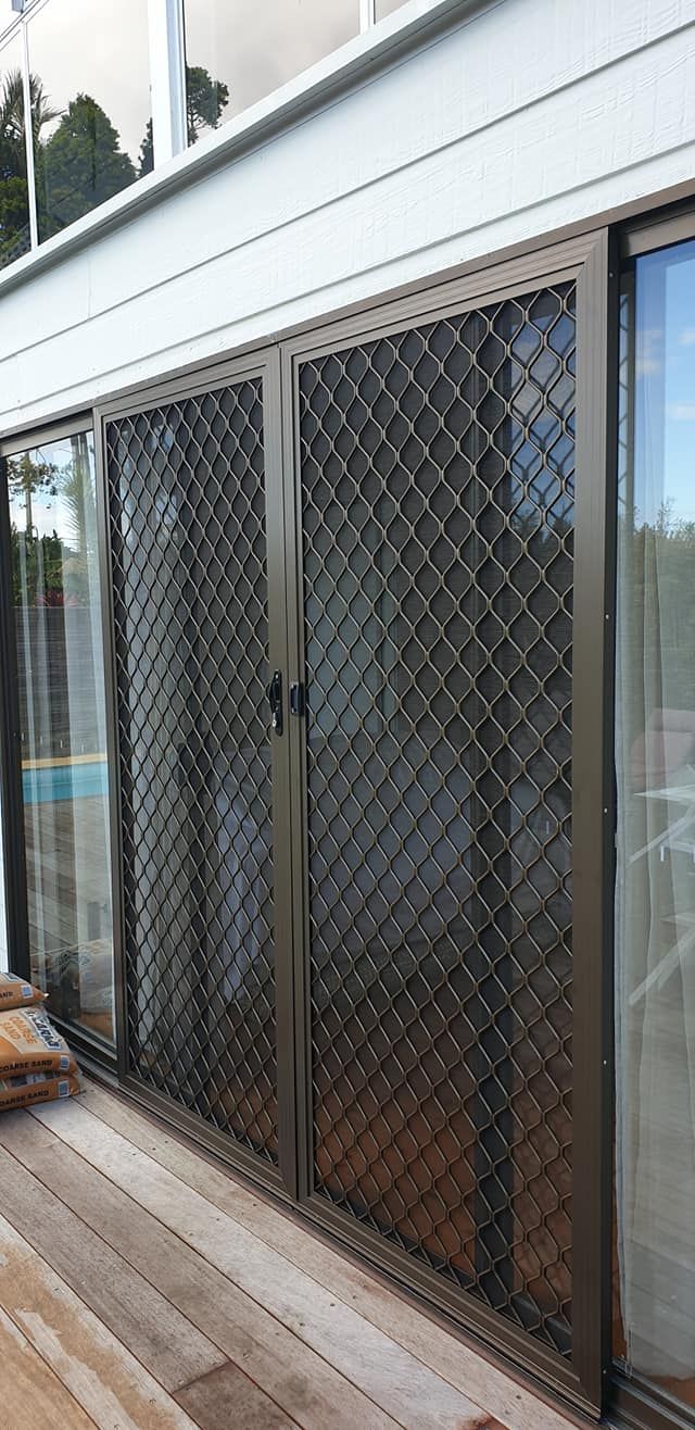 Security Door with Fly Screen — North Coast Screens & Repairs in East Ballina, NSW