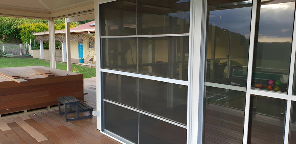 A Screen with White Frame — North Coast Screens & Repairs in Lennox Head, NSW