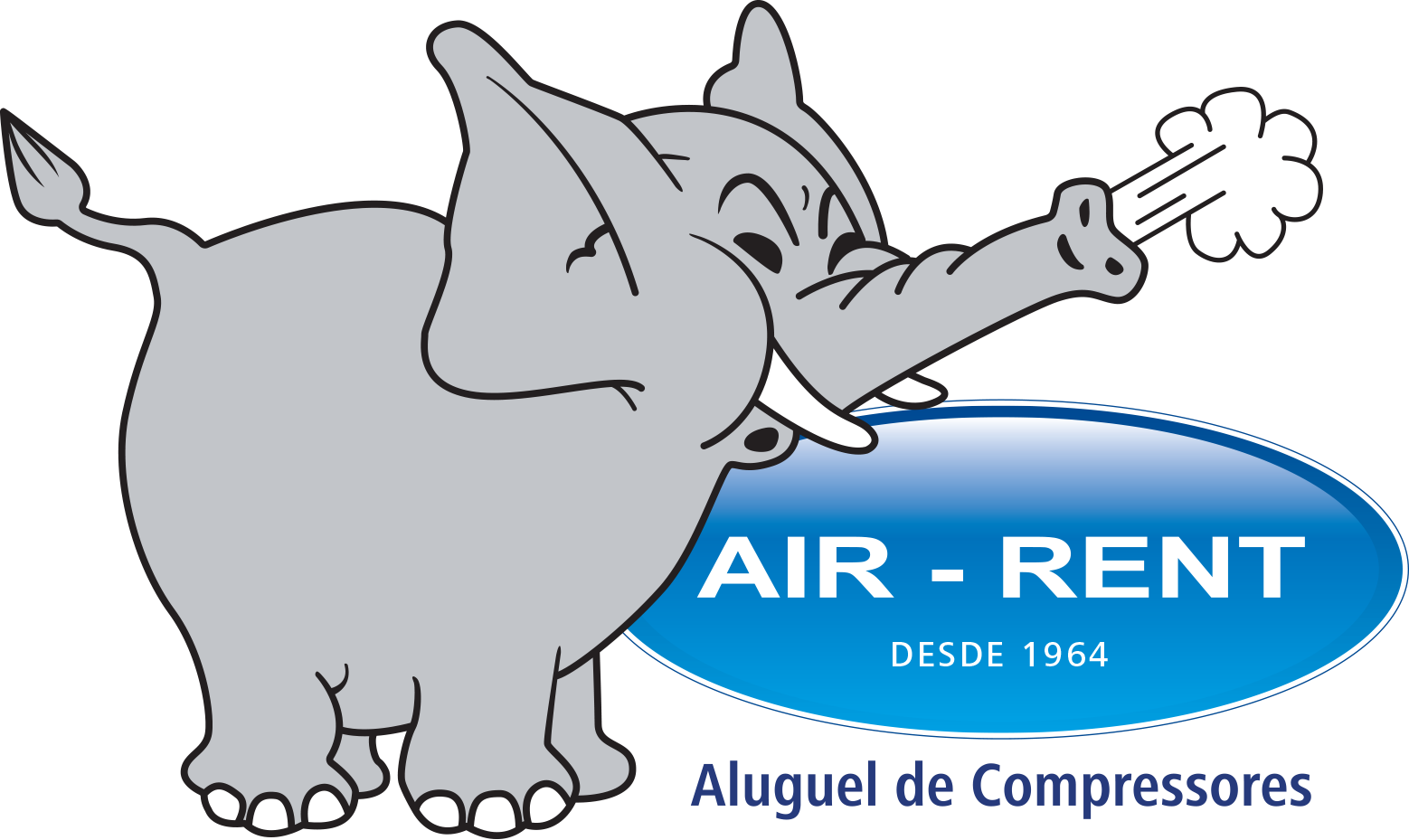Mascote Air Rent - Aluguel de Compressores