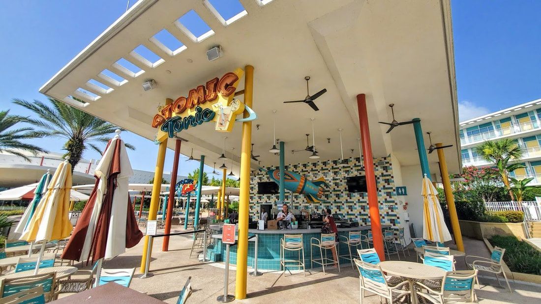 Universal Orlando Cabana Bay Resort Atomic Tonic
