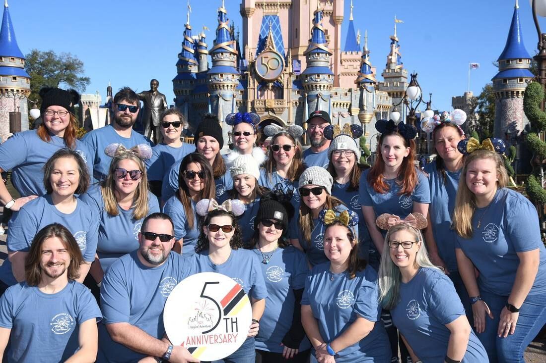 M&M Magical Adventures Team Photo 5th Anniversary