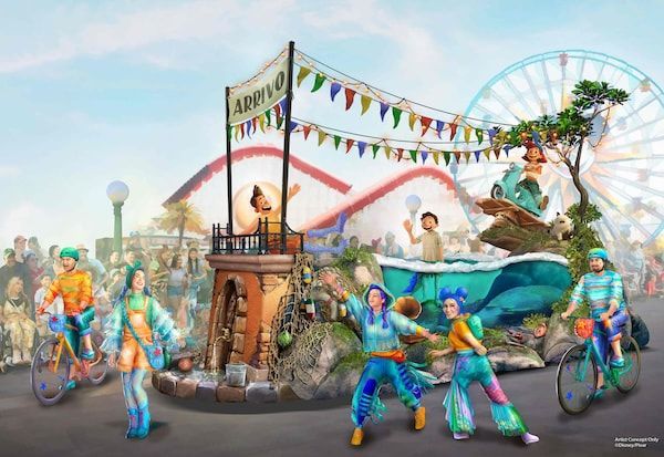Pixar Fest Disneyland Better Together Parade