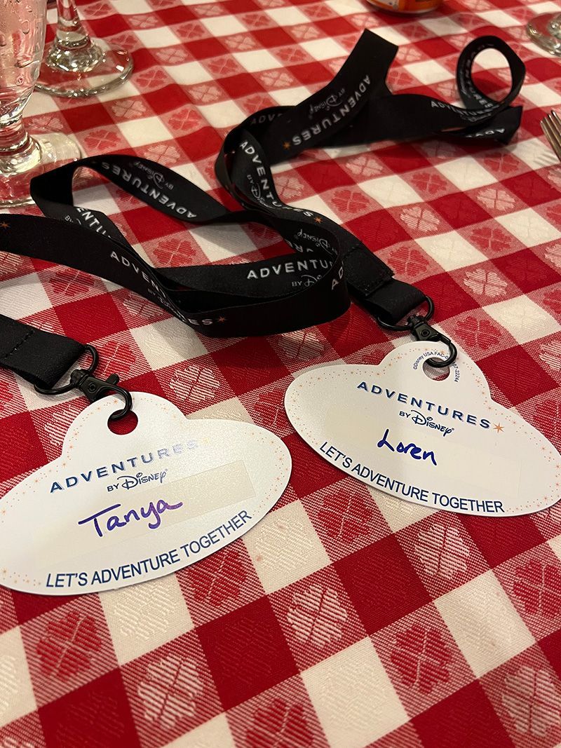 M&M Magical Adventures Lets Adventure Together Name Tags - Adventures By Disney