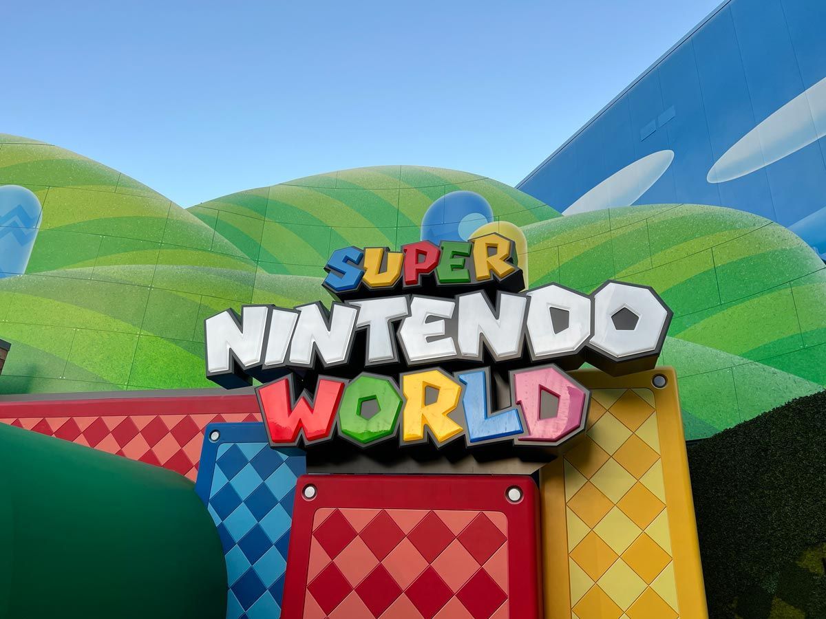 Super Nintendo World at Universal Studios Hollywood