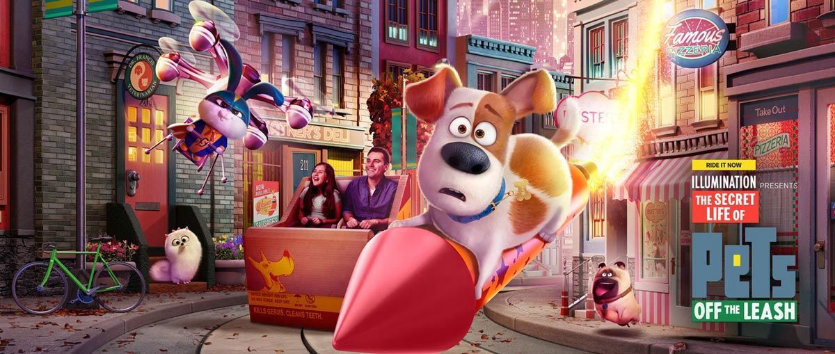 Secret Life of Pets at Universal Studios Hollywood
