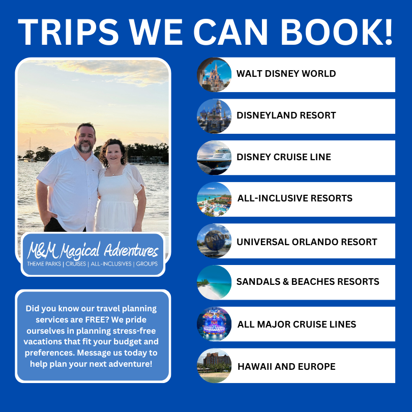 M&M Magical Adventures Trips We Can Book