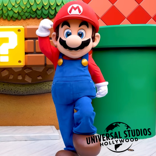 Mario at Universal Studios Hollywood