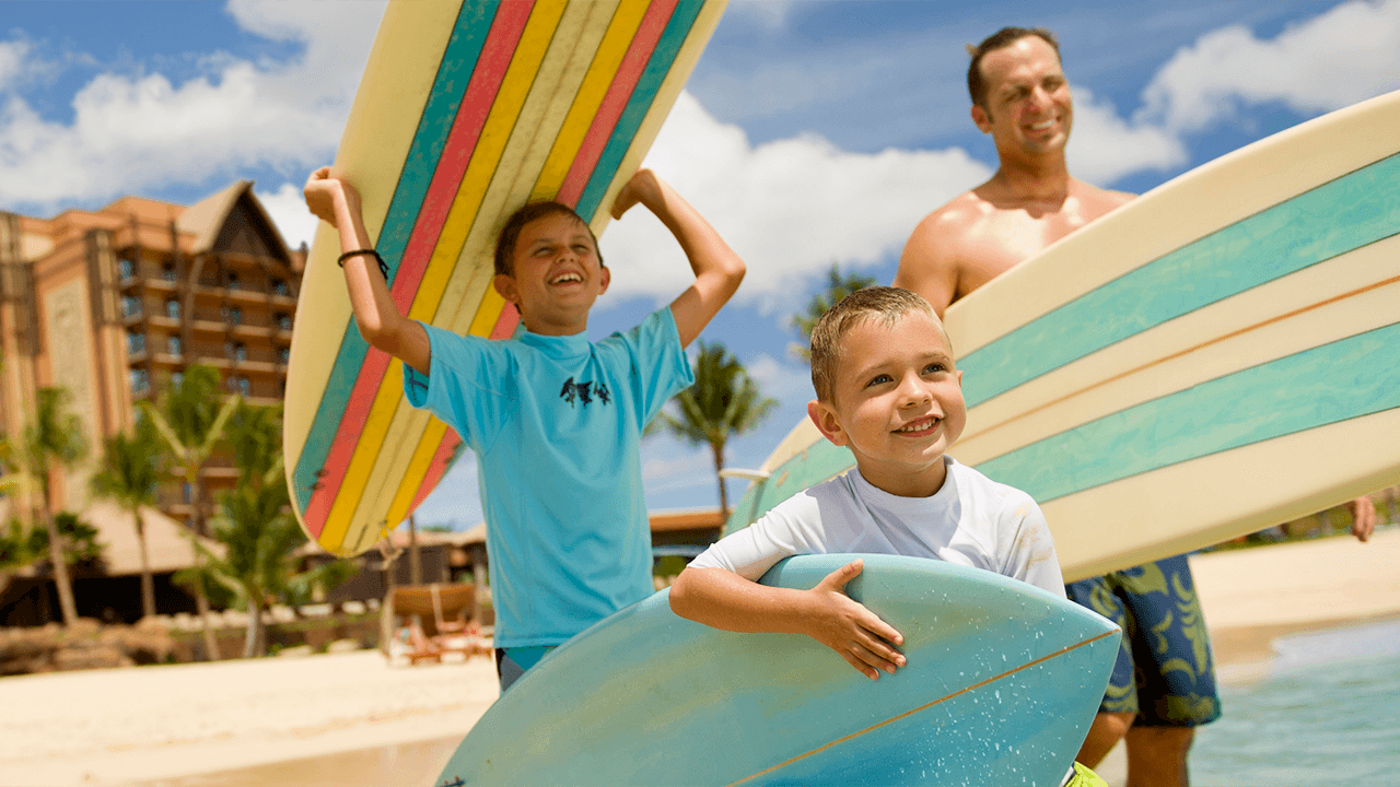 Aulani, A Disney Resort & Spa Surfing