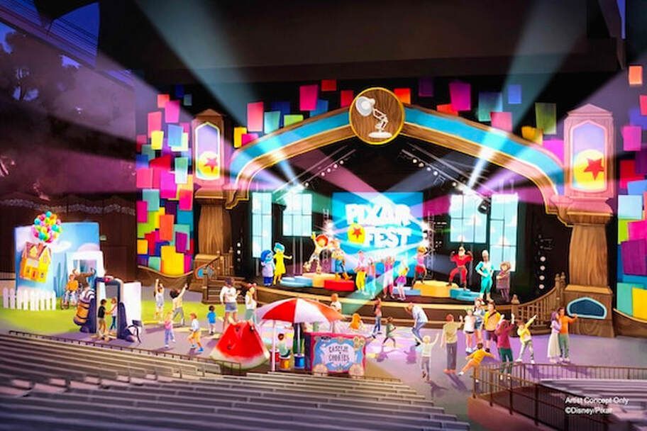Pixar Fest Disneyland Resort - Pixar Pals Playtime Party