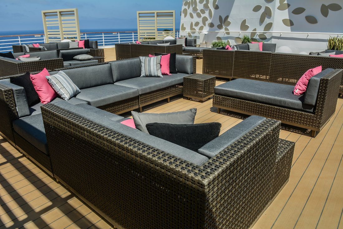 Celebrity Cruise Rooftop Terrace