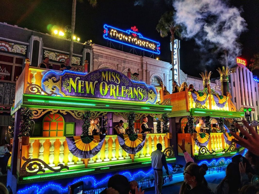 Universal Orlando Mardi Gras Celebration