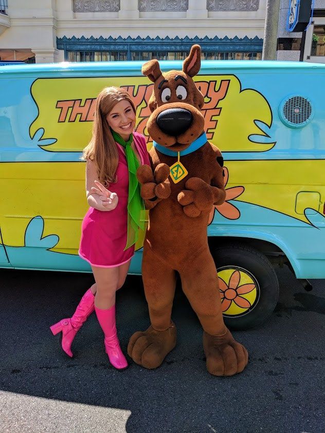 Scooby Doo at Universal Studios Hollywood