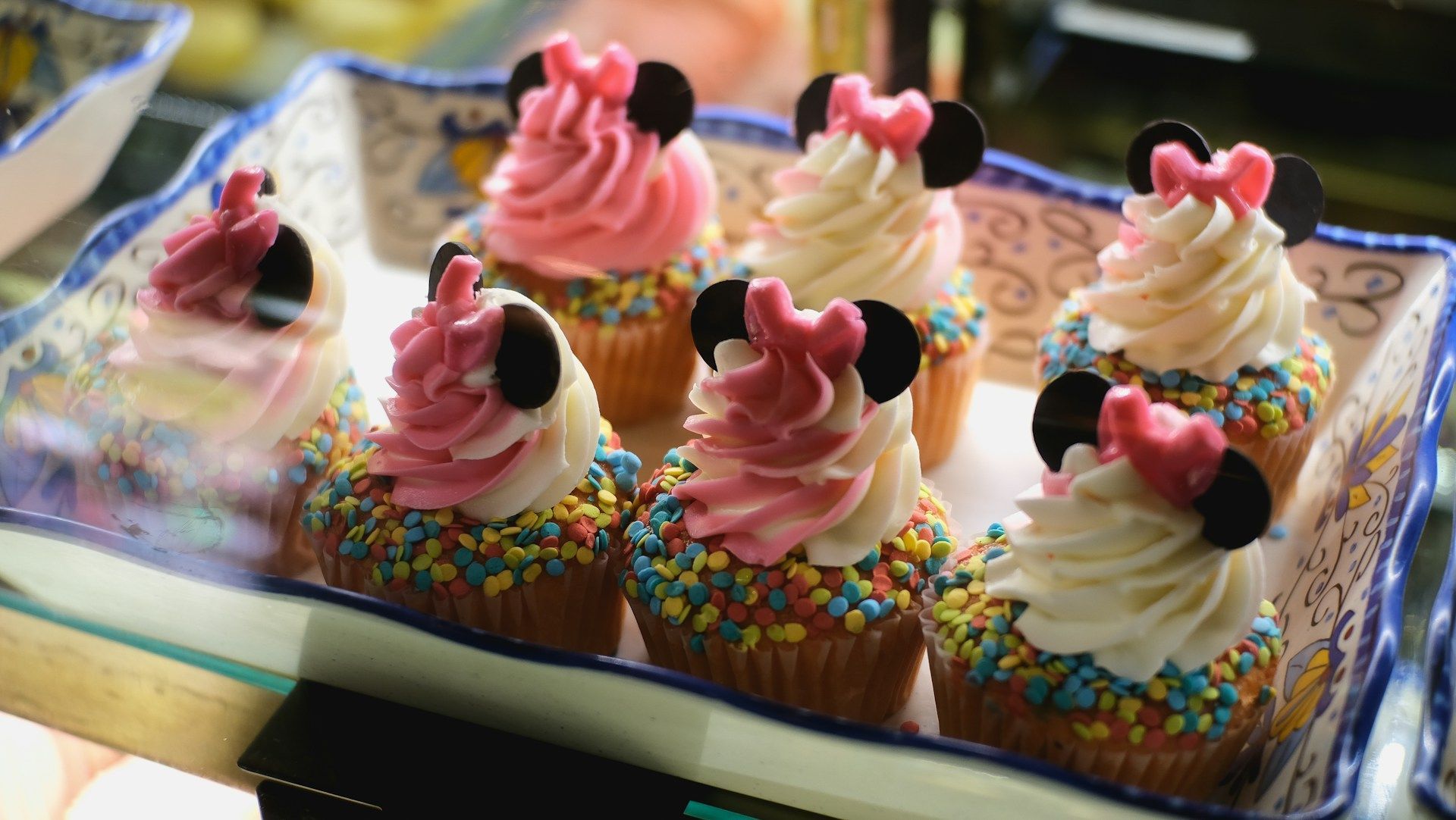 Disneyworld Mickey Mouse cupcakes