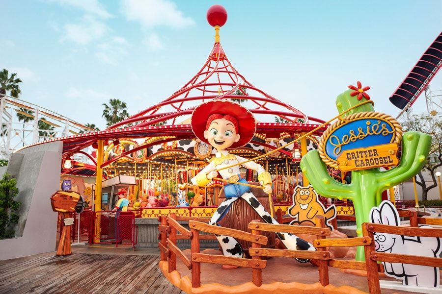 Disneyland Resort Pixar Fest - Jessie's Critter Carousel