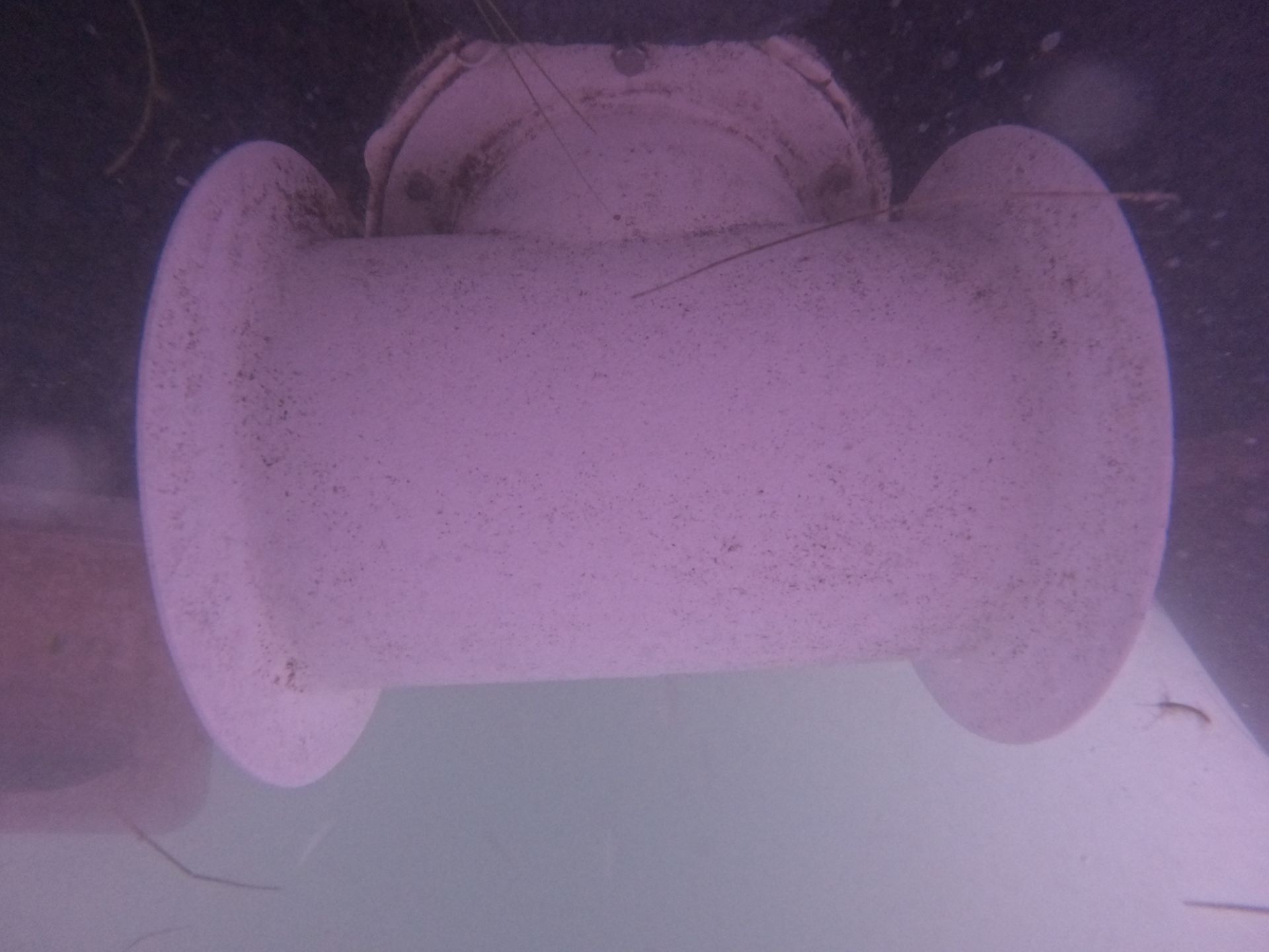 Big Metal Part of the Boat Underwater — Palm Harbor, FL — Ozona Dive Service