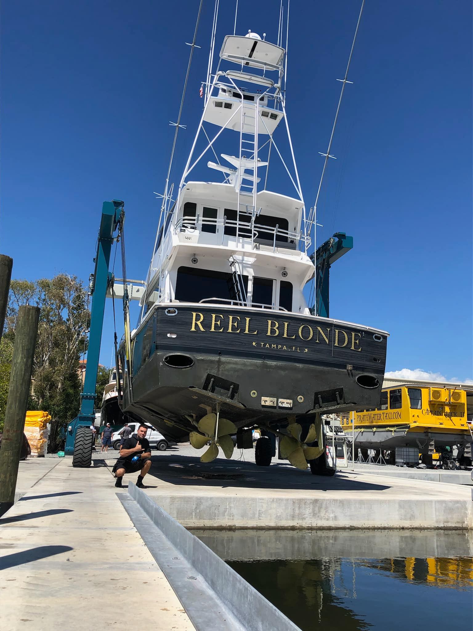 Large Yacht — Palm Harbor, FL — Ozona Dive Service