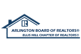 The arlington board of realtors ellis hill chapter of realtors logo