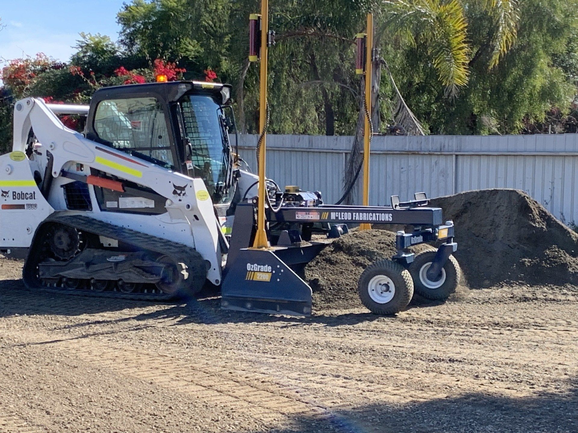 Skid Steer Laser Graders McLeod Fabrications