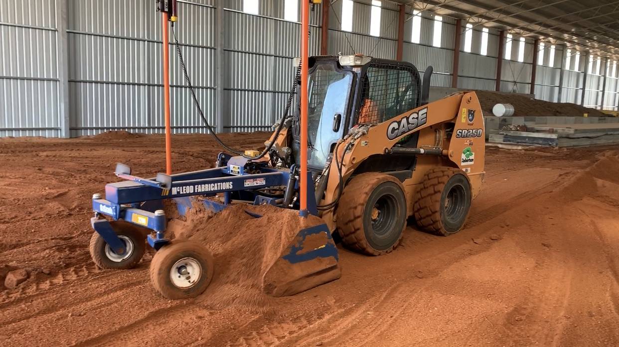 Skid Steer Laser Graders McLeod Fabrications