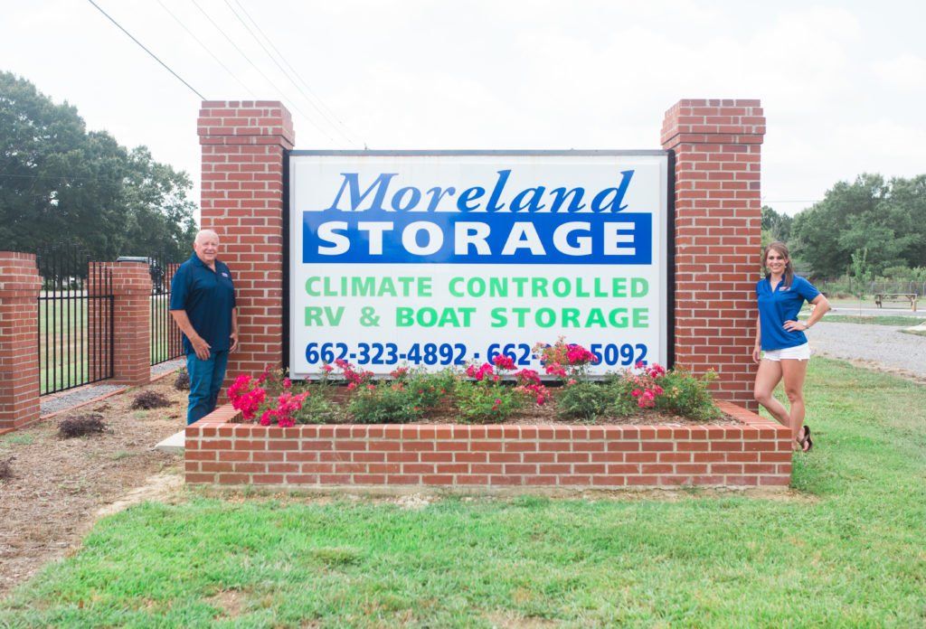 Starkville Storage Sign with Staff — Starkville, MS — Moreland Storage