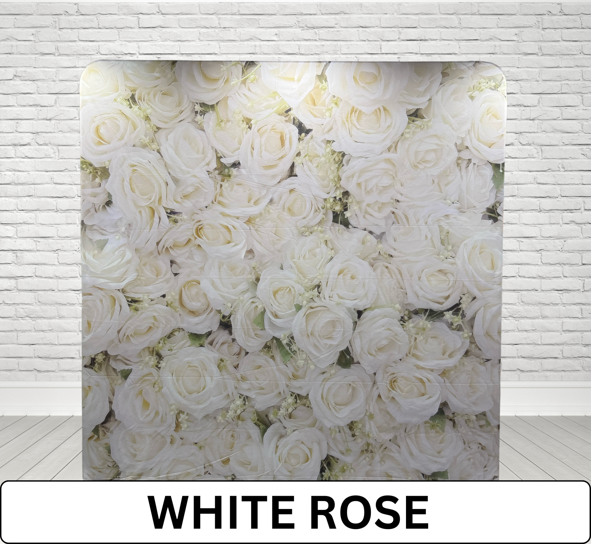 Premium flower wall photo booth backdrop for weddings and quinceañeras