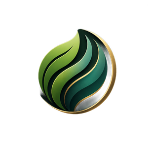 Logo représentant un globe stylisé vert et turquoise formé de couches feuillues, avec le texte « BIEN-ÊTRE, SANTÉ ET TRANSFORMATION ».