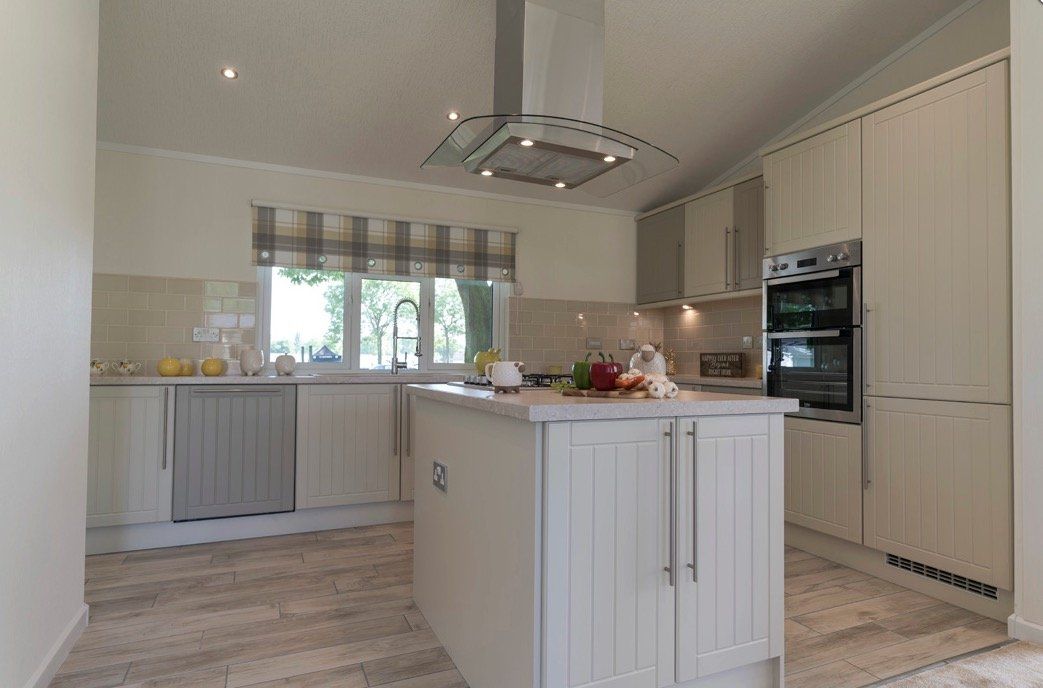 King Edward Park, North Baddesley, Hampshire. Park home living for over 50s.