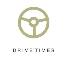 Distances and drive times to nearby towns  from Iford