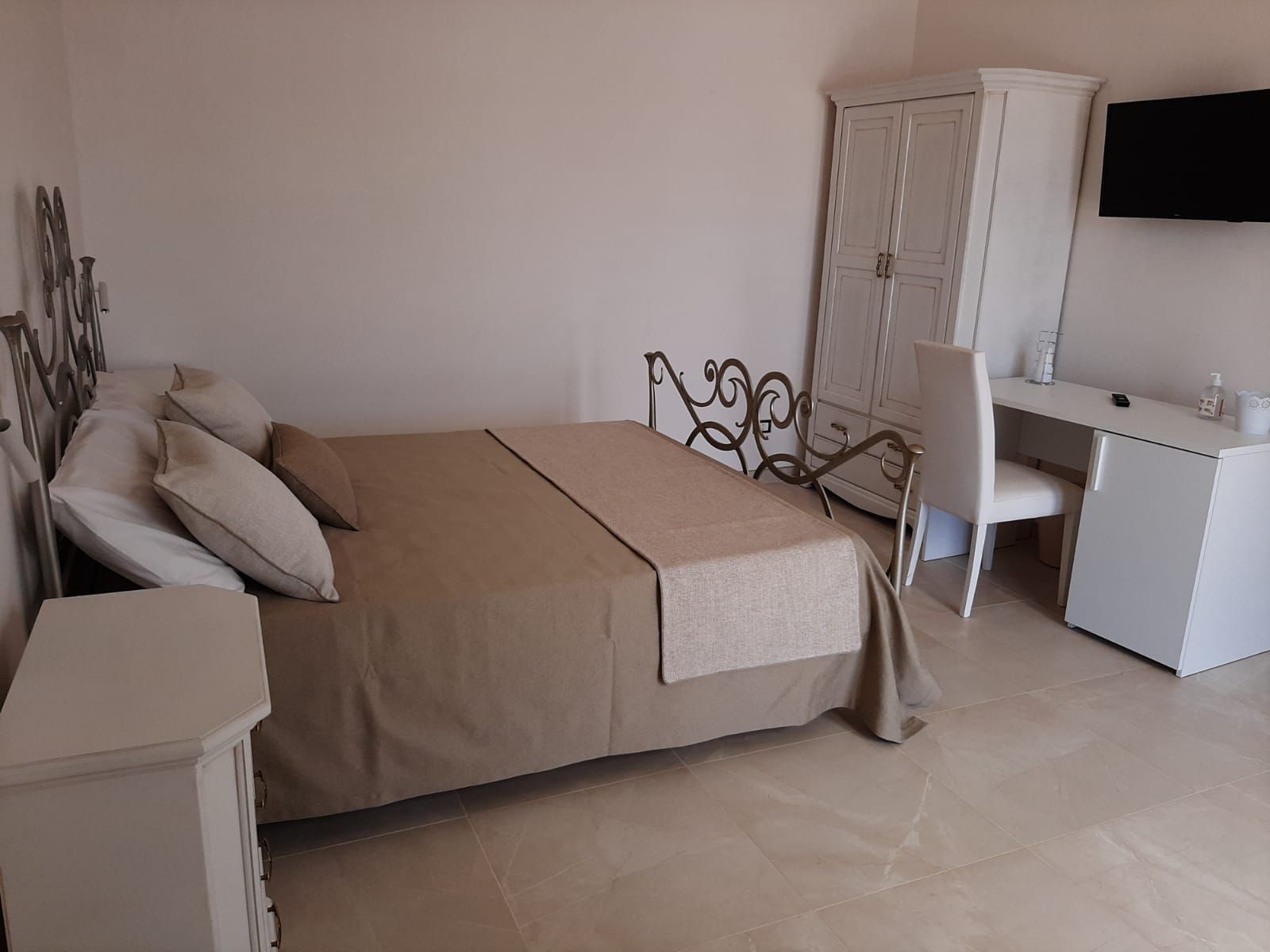 Camera doppia matrimoniale dell'agriturismo a Otranto Masseria Pozzelle