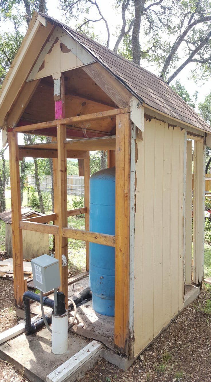 Before Shed Renovation