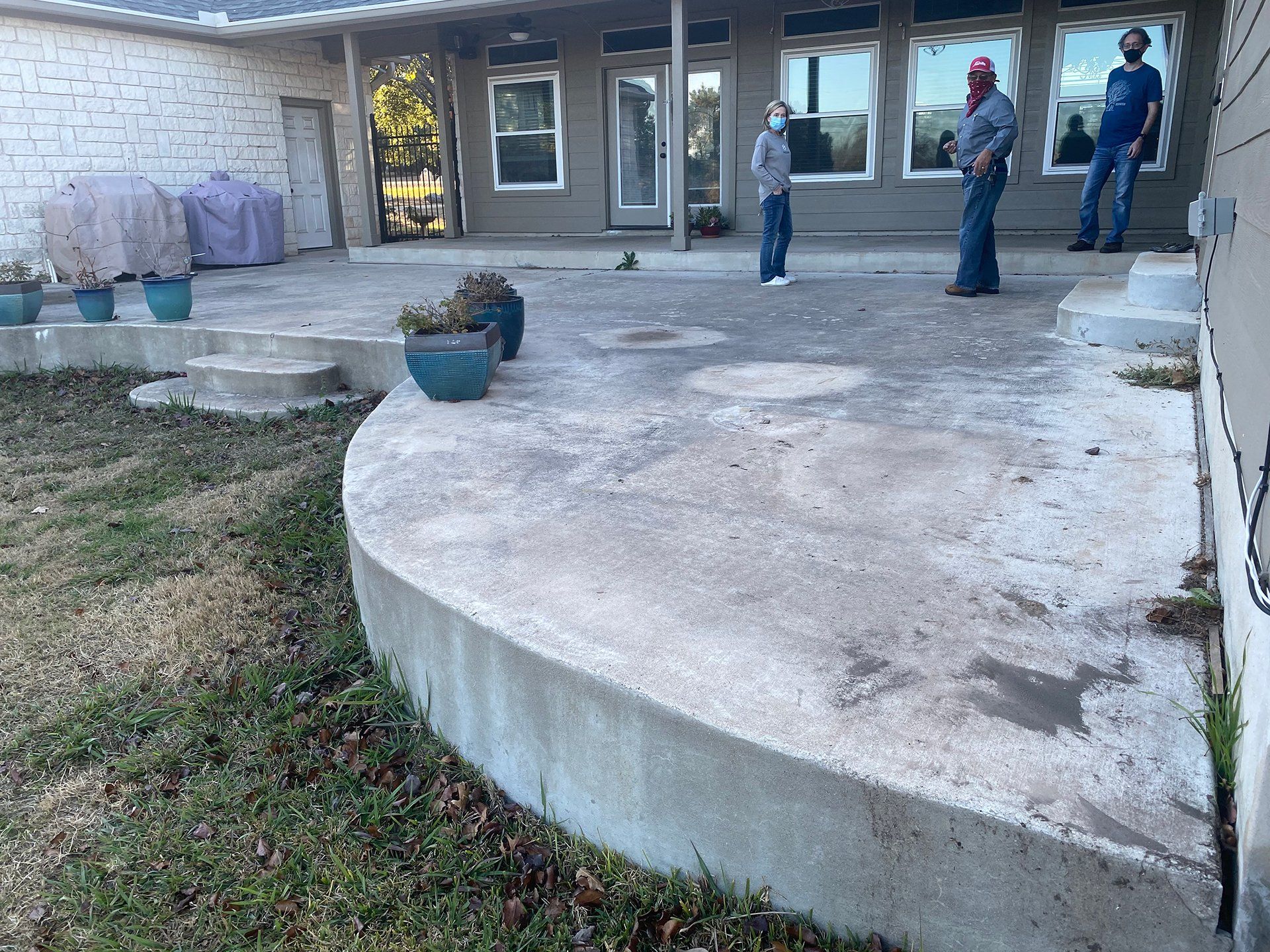 Before Applying Epoxy on Concrete Patio