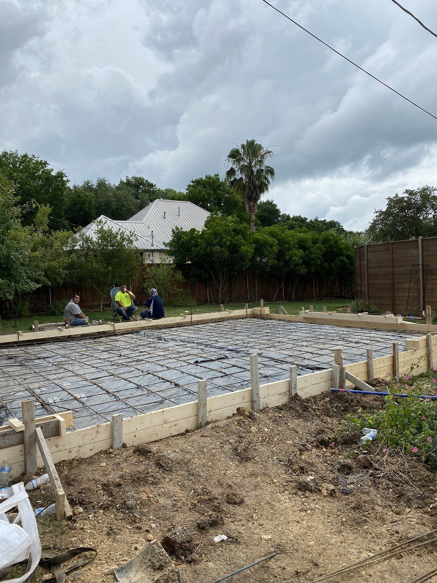 Before Concrete Floor Installation