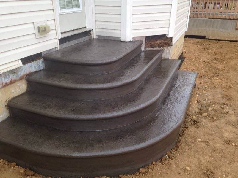 Decorative Concrete Steps