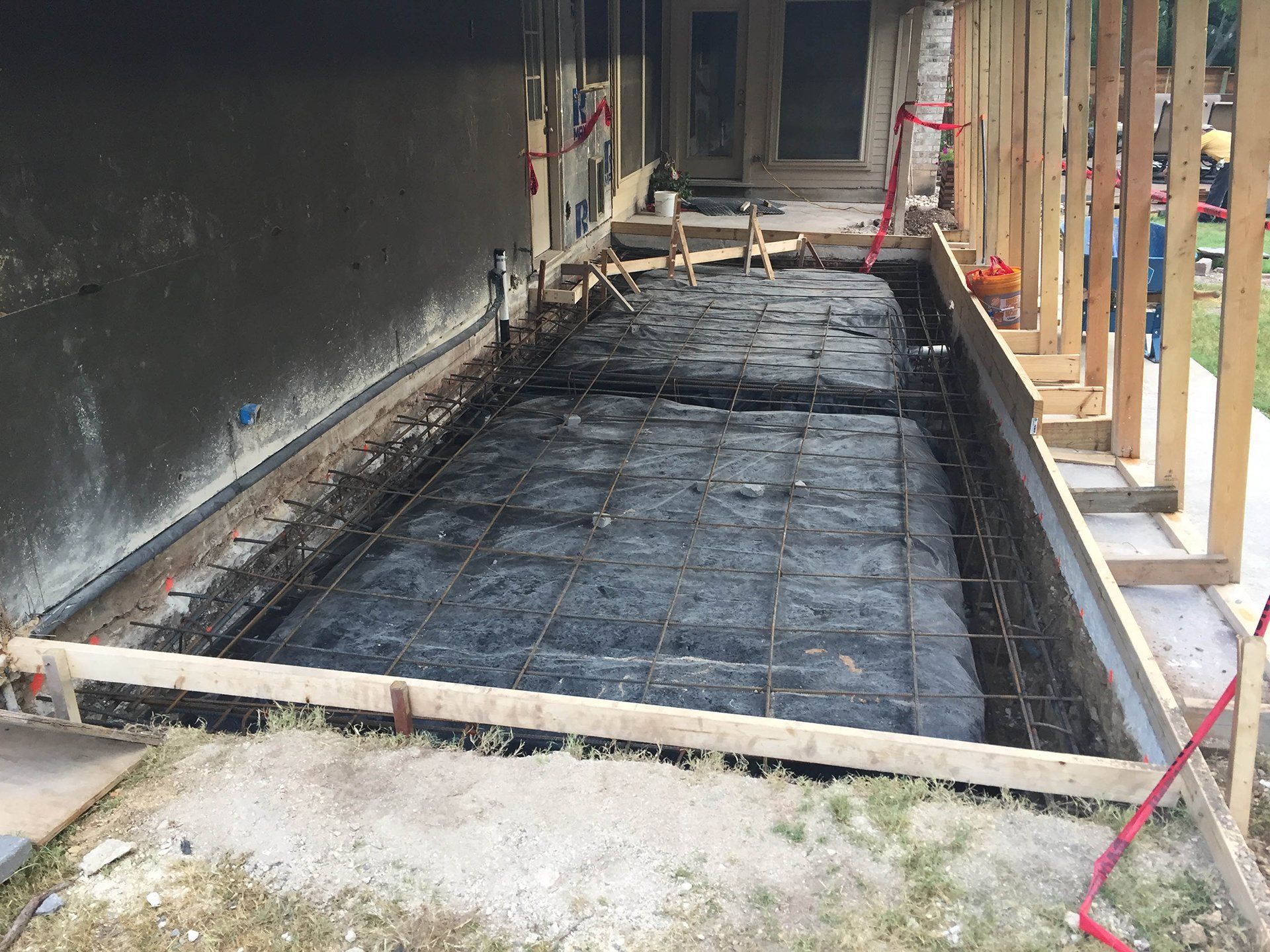 Residential Concrete Floor Installation