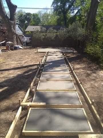 Before Concrete Porch Installation