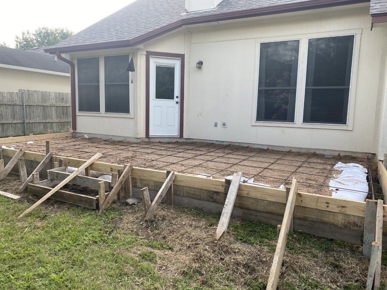 Installing Concrete Deck