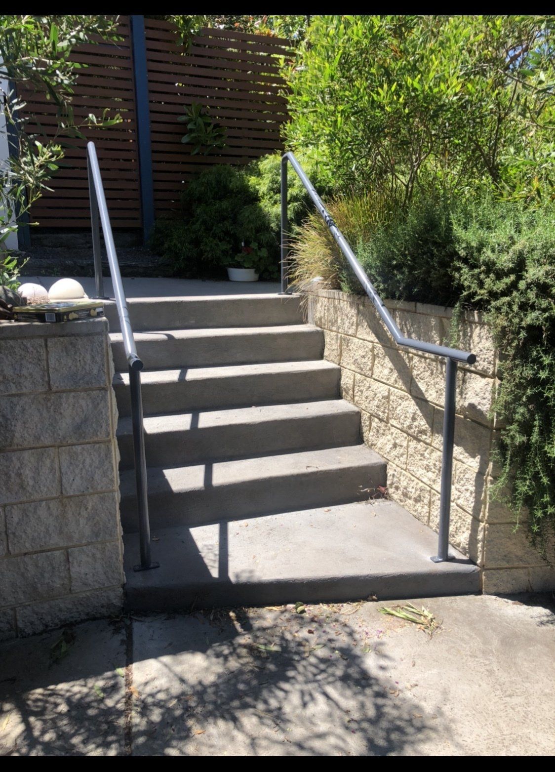 Wrought Iron Handrails in Canberra A.B. Fabrications