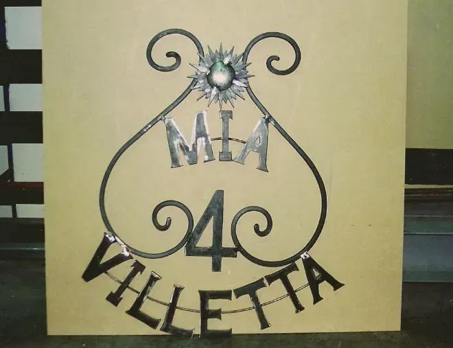 Personalised Wrought Iron