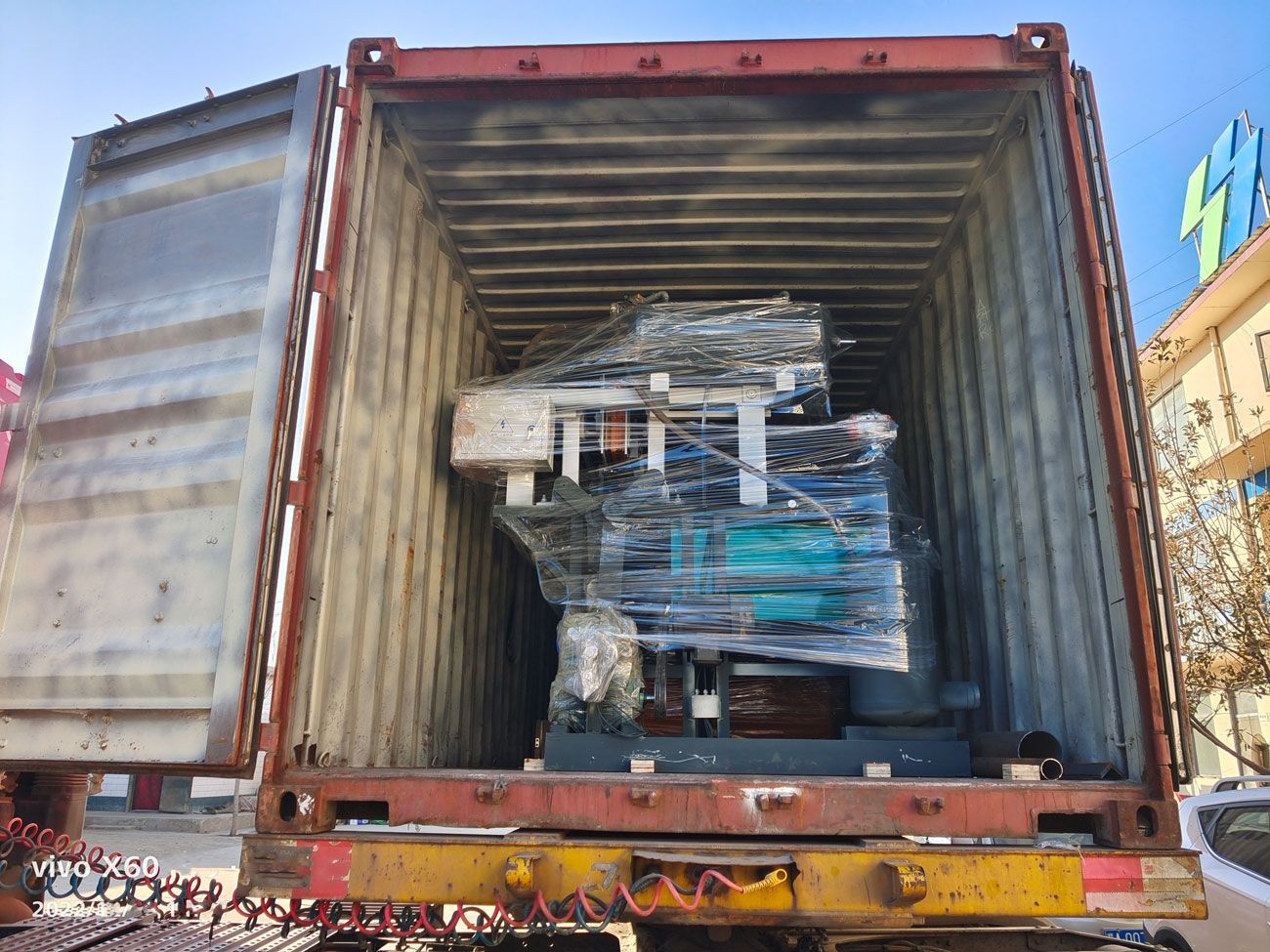 BTF1-3 Small Egg Tray Machine Shipped to Congo in 2022