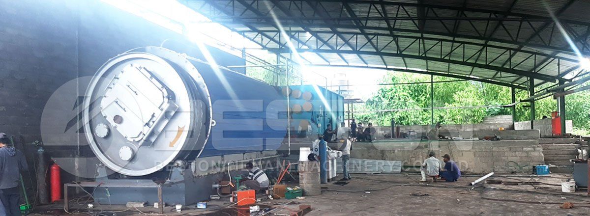 Beston Pyrolysis Plant Installed in Zimbabwe