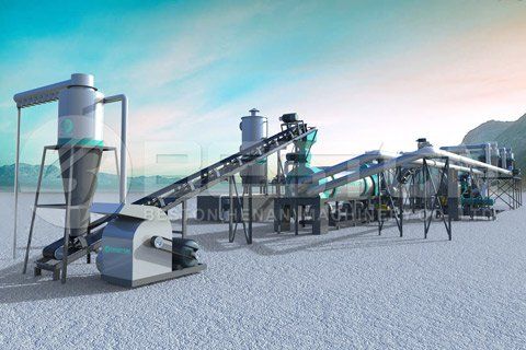 Beston Rice Hull Charcoal Making Machine for Sale