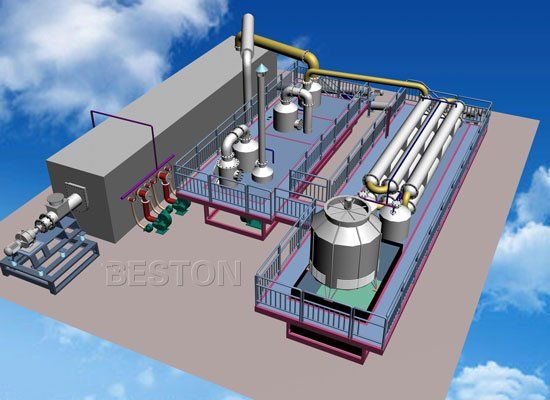 Beston Tires to Oil Machine for Sale
