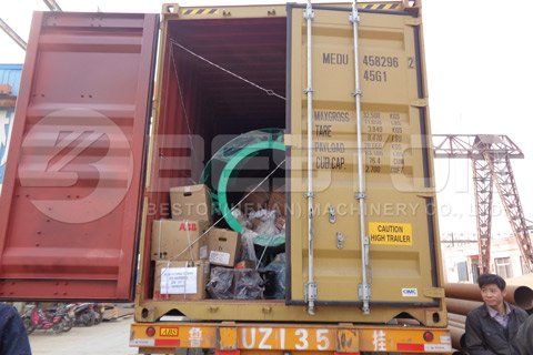 Shipment of Beston Biochar Machine