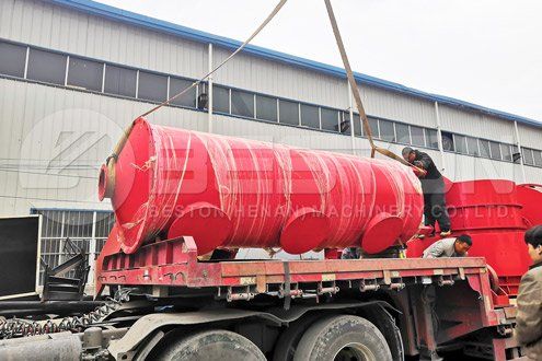 Charcoal Making Machine Shipped to Russia