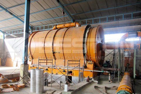 Great Waste Pyrolysis Machine Design