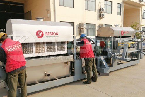 Shipment of Egg Tray Making Machine