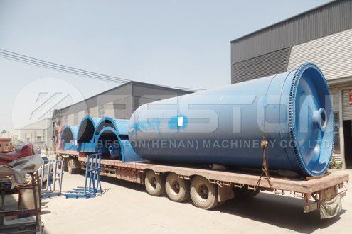 Shipment of BLJ-16 Tyre Recycling Equipment