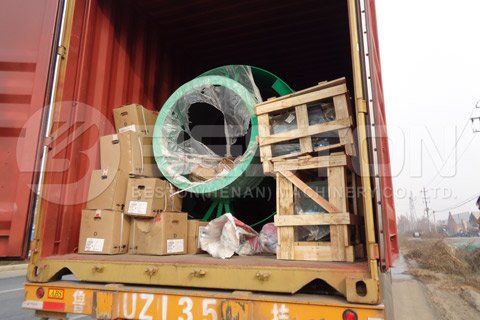 Shipment of Beston Biochar Production Equipment