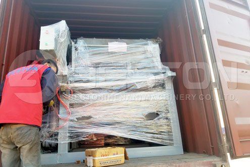 Shipment of Beston Egg Carton Machine